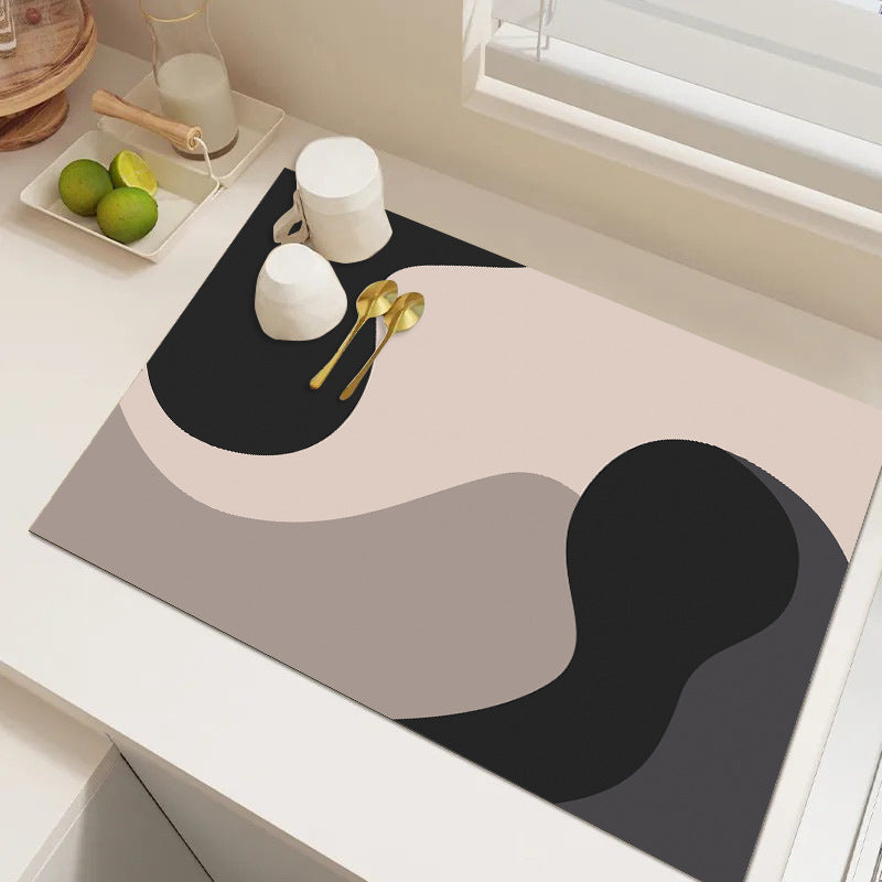 Cute Cartoon Character Kitchen Mat