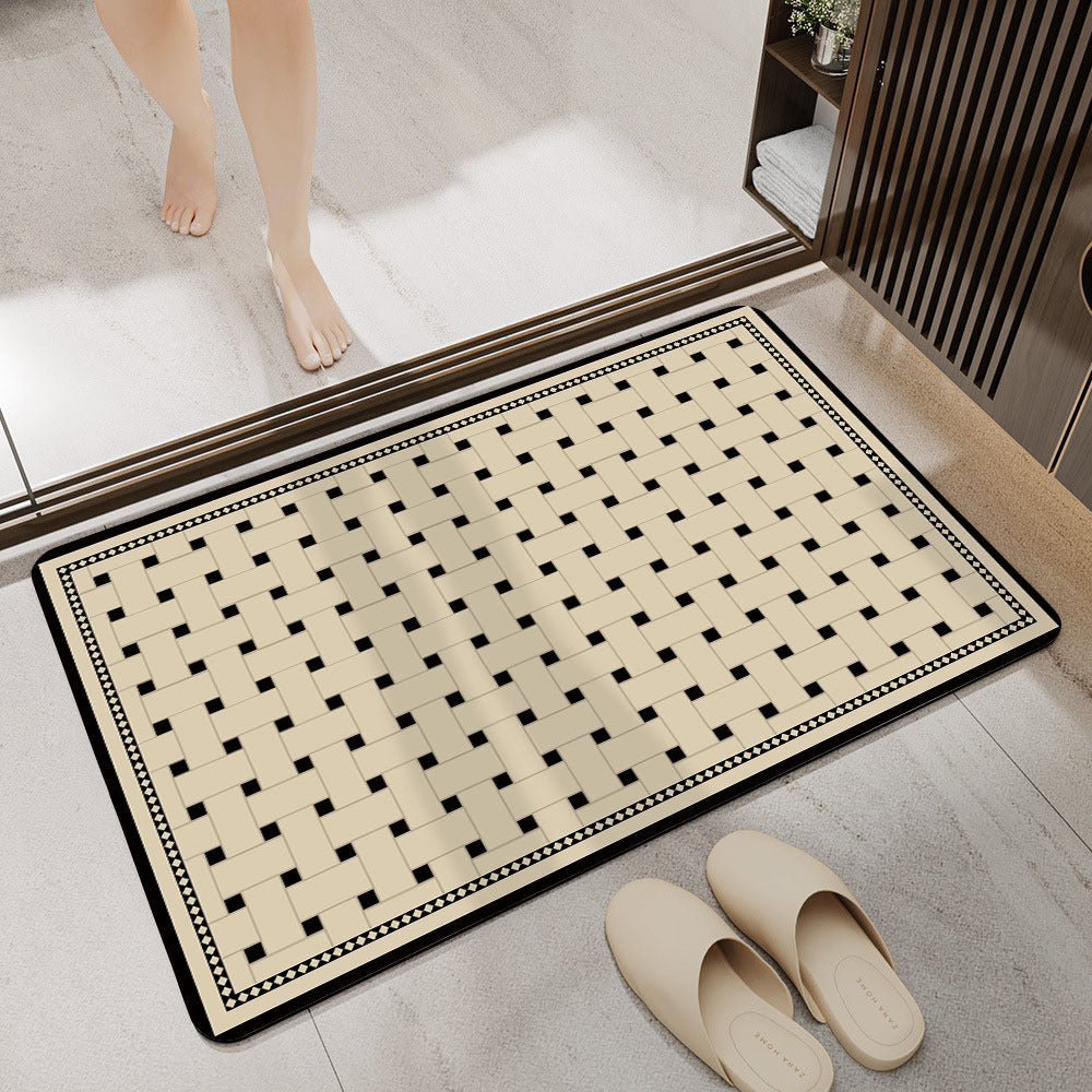 Stylish Abstract Bath Mat