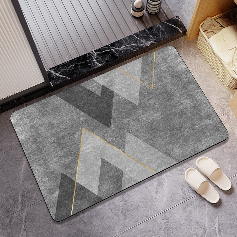Stylish Patterned Bath Mat
