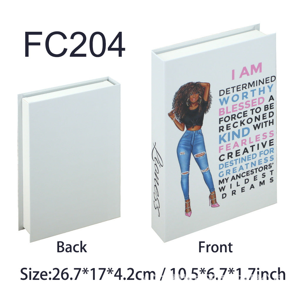 Decorative Hardcover Hidden Storage Book Safe