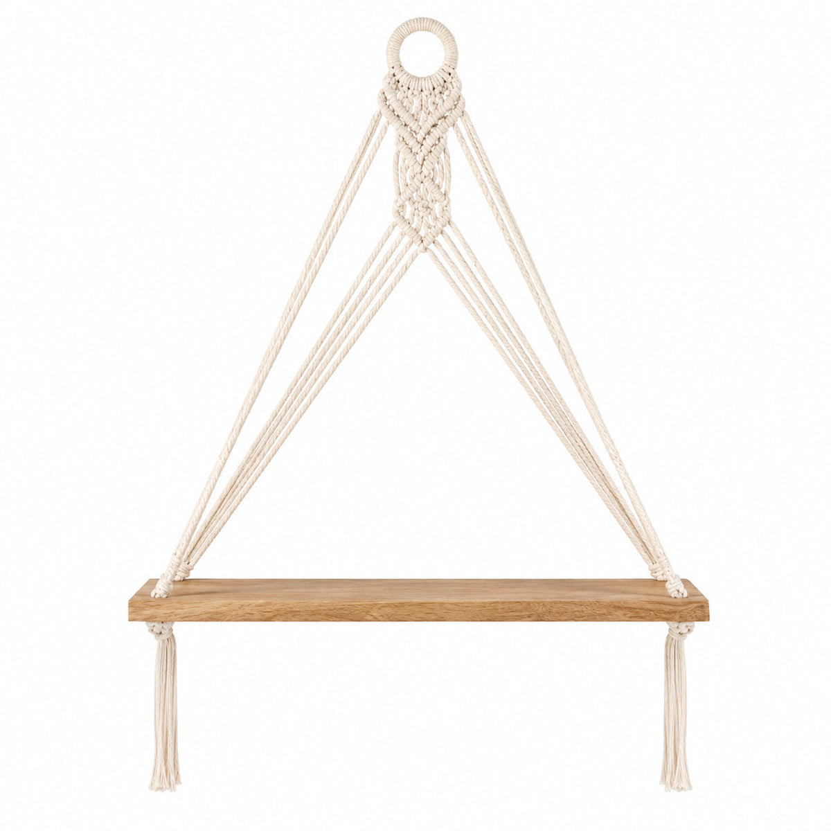 Macrame Wall Shelf