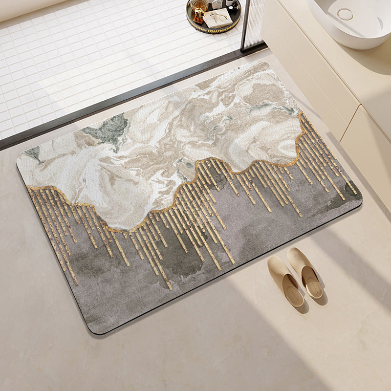 Playful Citrus Bath Mat
