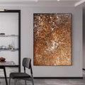 Abstract Metallic Wall Art