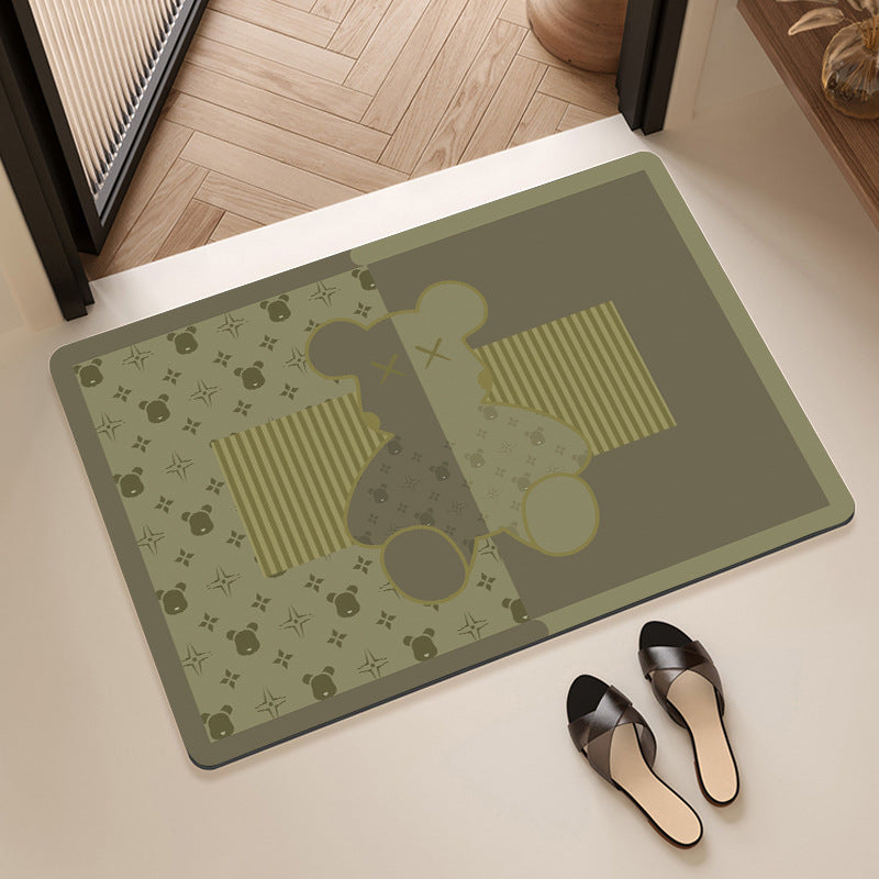 Decorative Cartoon-Themed Floor Mat