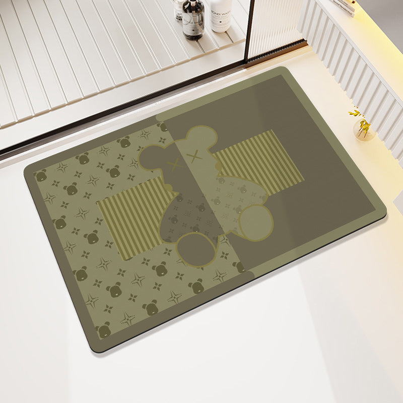 Decorative Cartoon-Themed Floor Mat