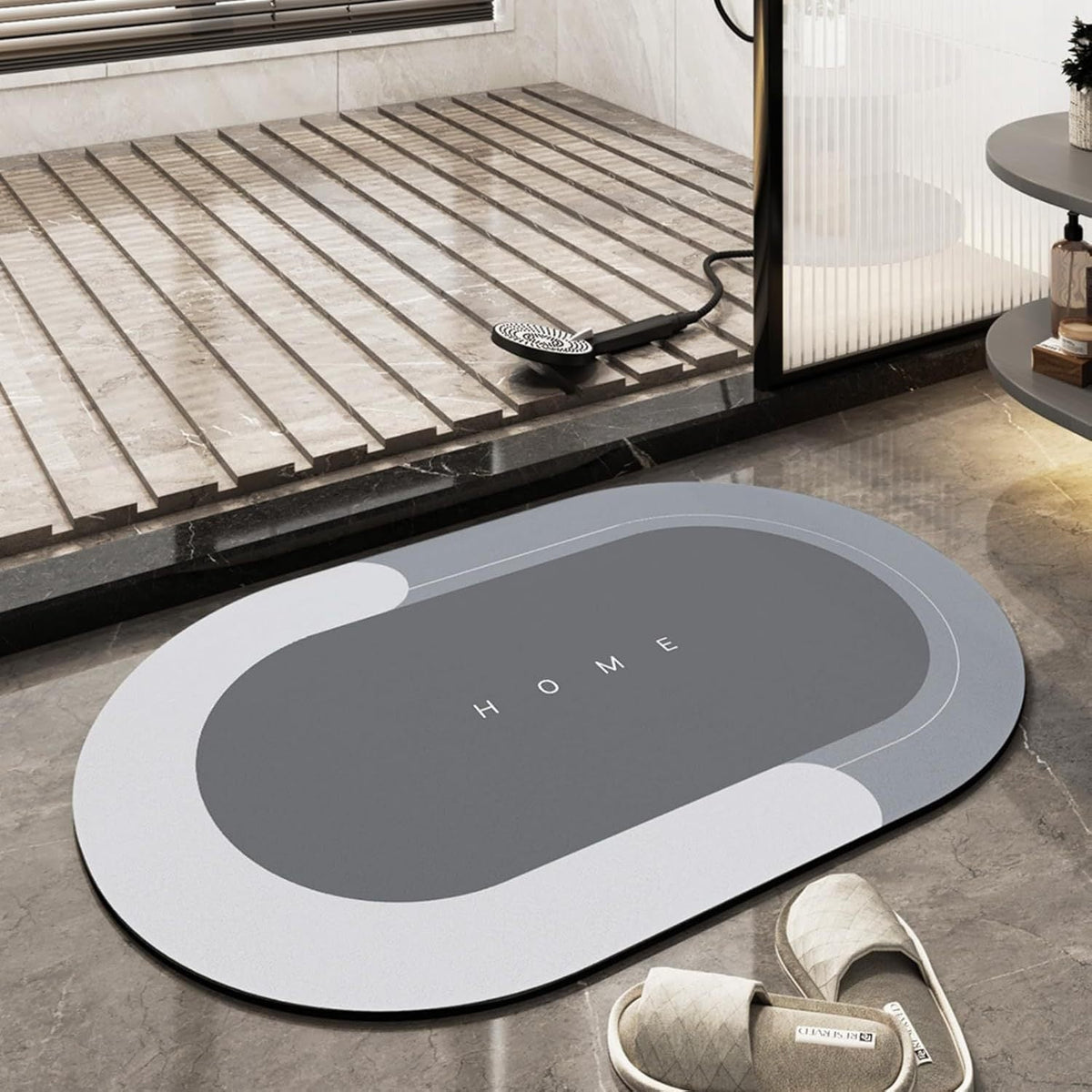 Versatile Absorbent Comfort Bath Mat