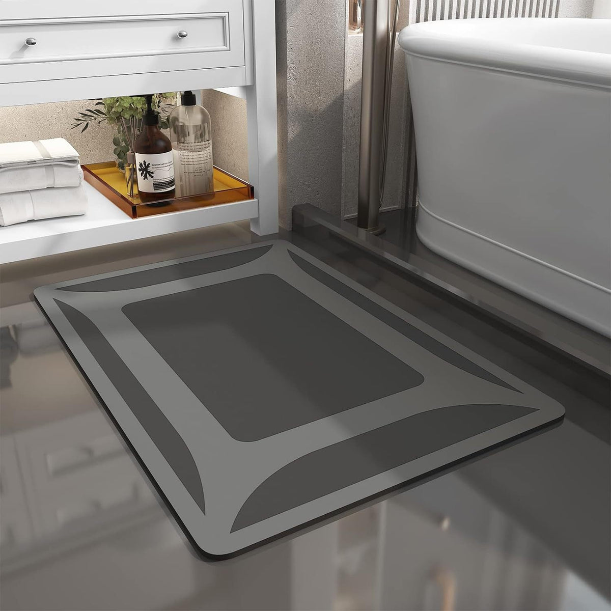 Absorbent Memory Foam Bath Mat