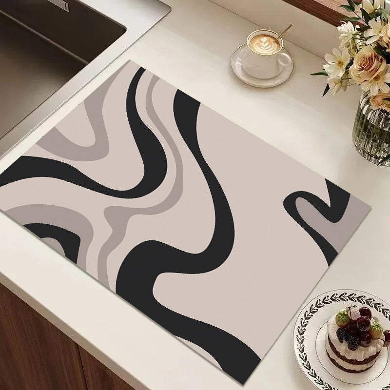 Cute Cartoon Character Kitchen Mat