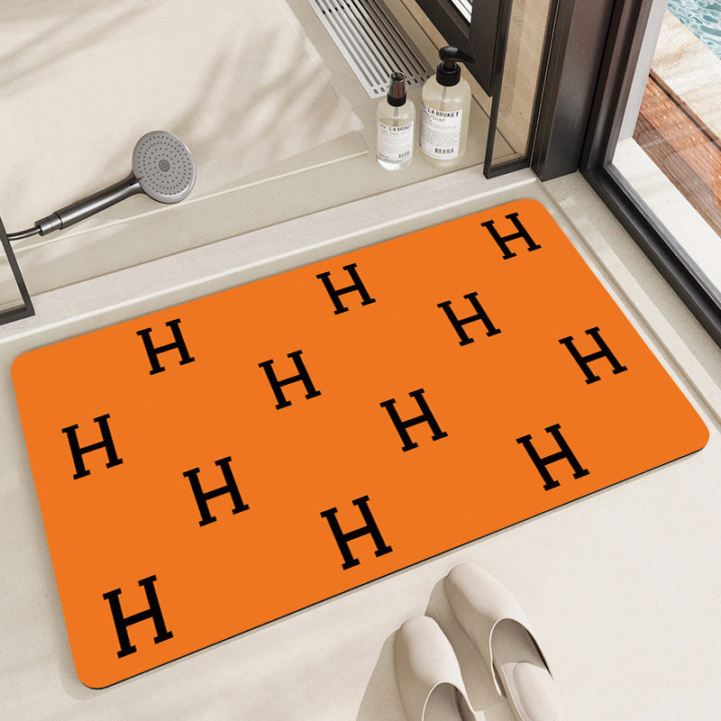 Decorative Non-Slip Bathroom Mat