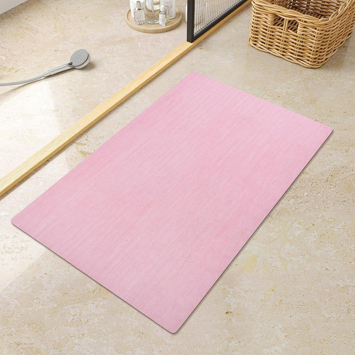 Absorbent Textured Bath Mat