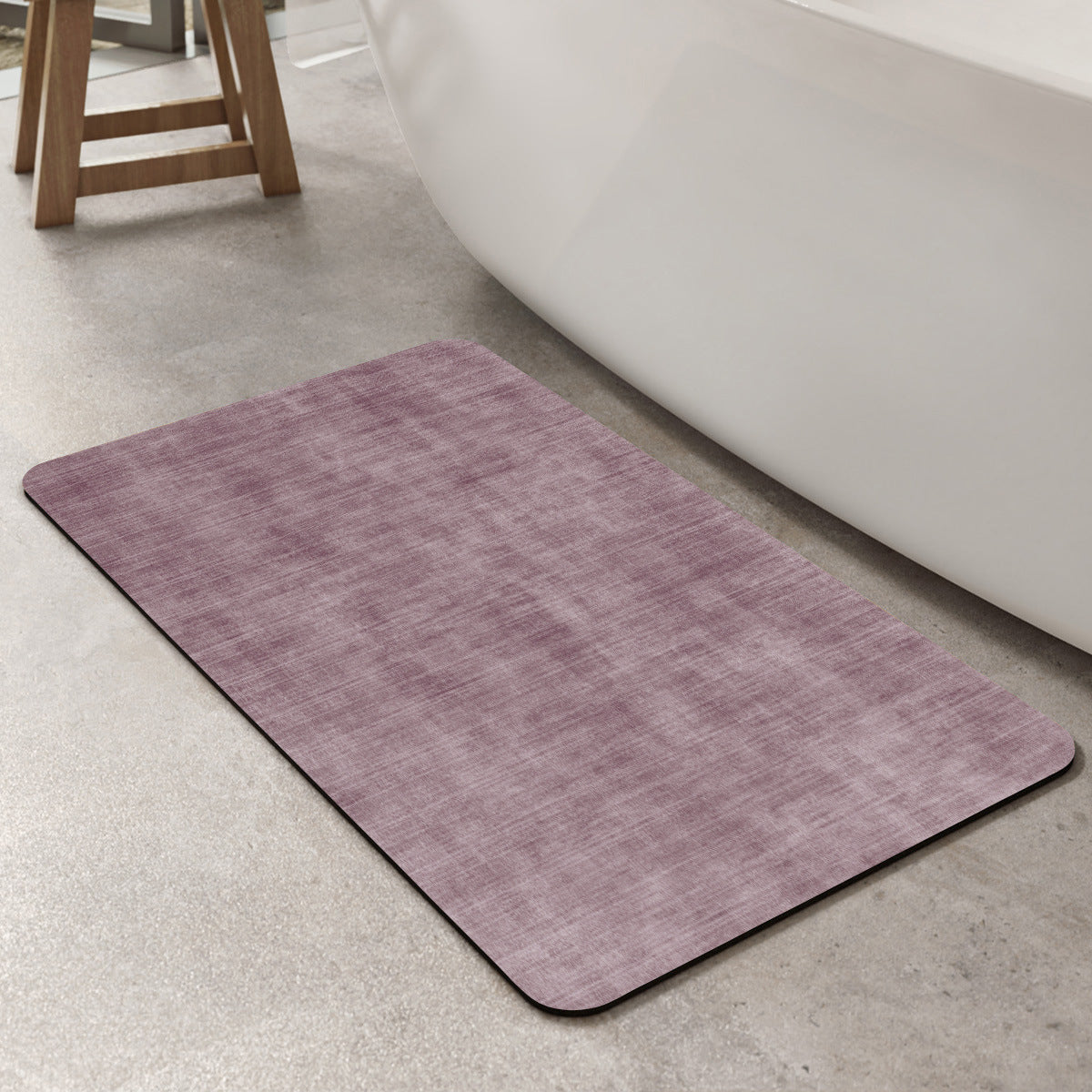 Contemporary Geometric Bath Rug