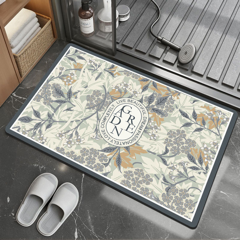 Decorative Motivational Bath Mat