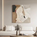 Textured Abstract Wall Canvas Art