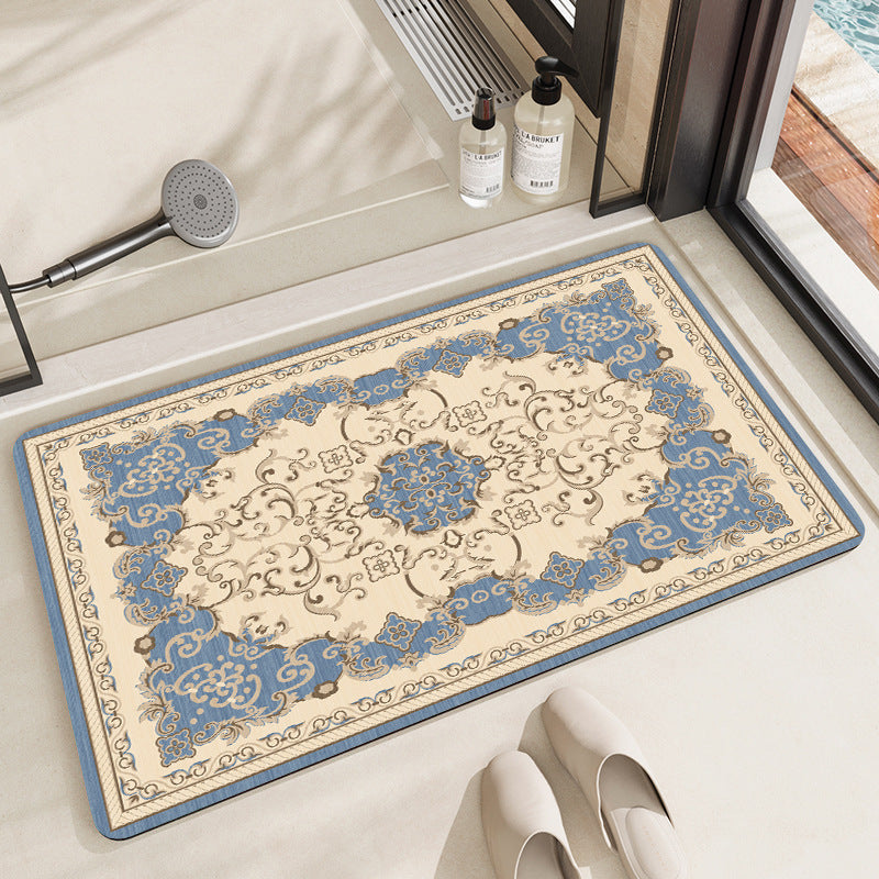 Decorative Vintage Pattern Bath Mat