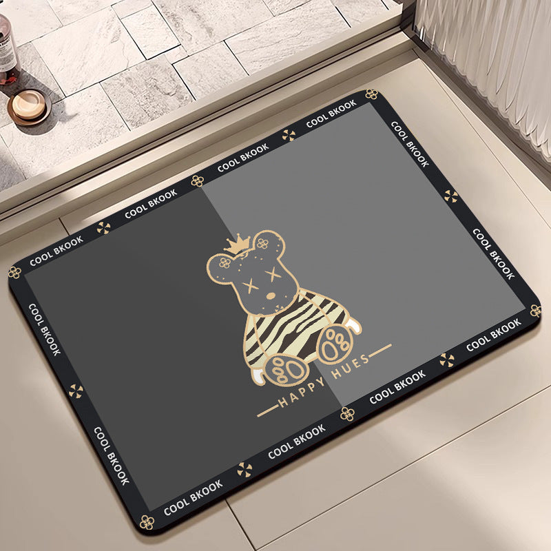 Decorative Cartoon-Themed Floor Mat