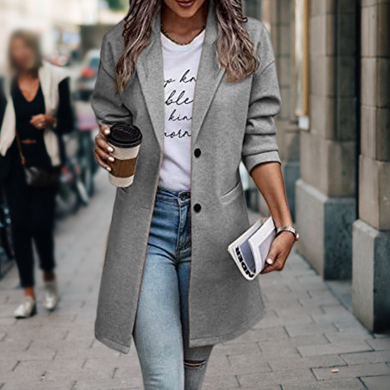 Sylis | Elegant Long Coat for Women for Autumn & Winter