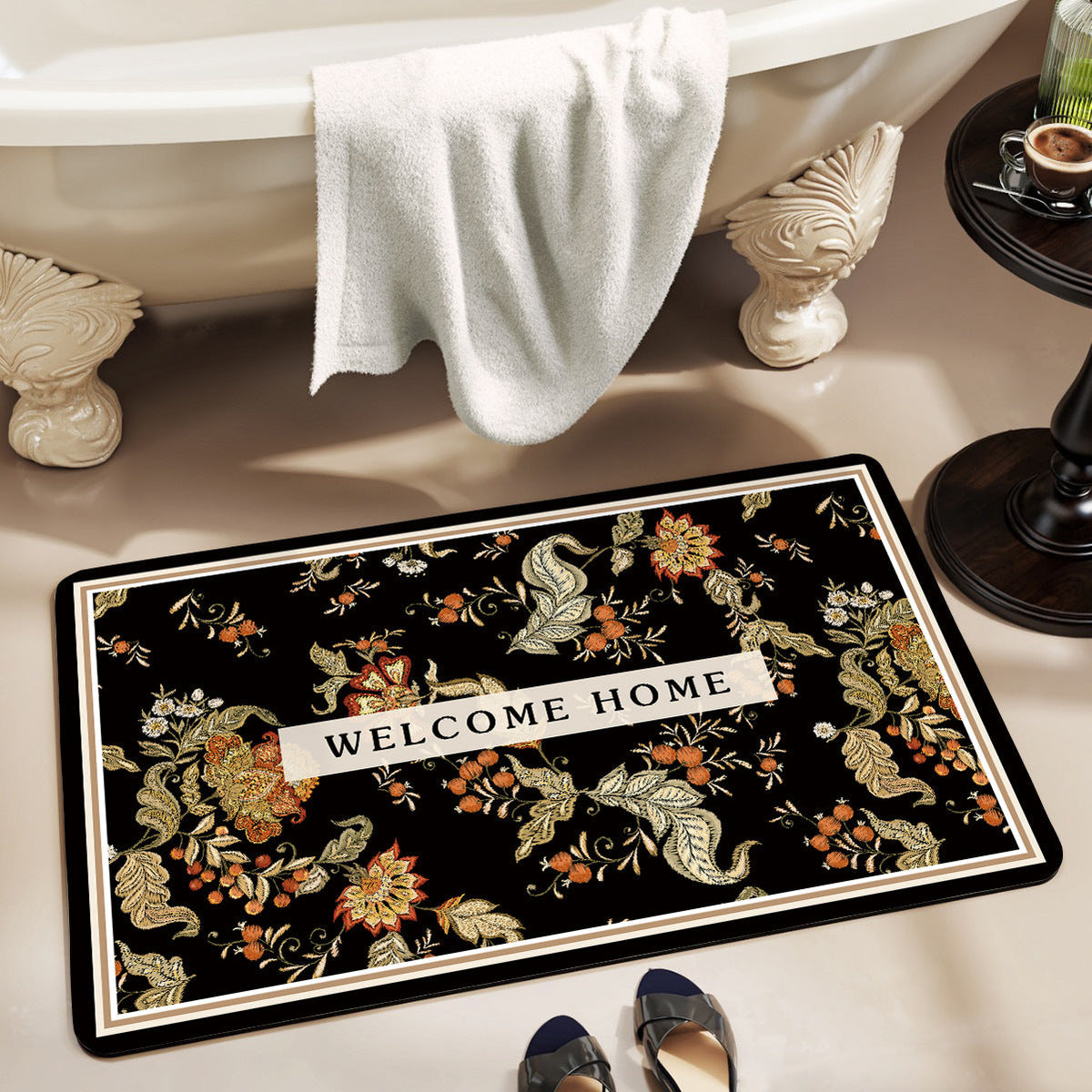 Charming Decorative Bath Mat