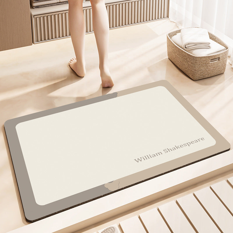 Luxurious Textured Bath Mat