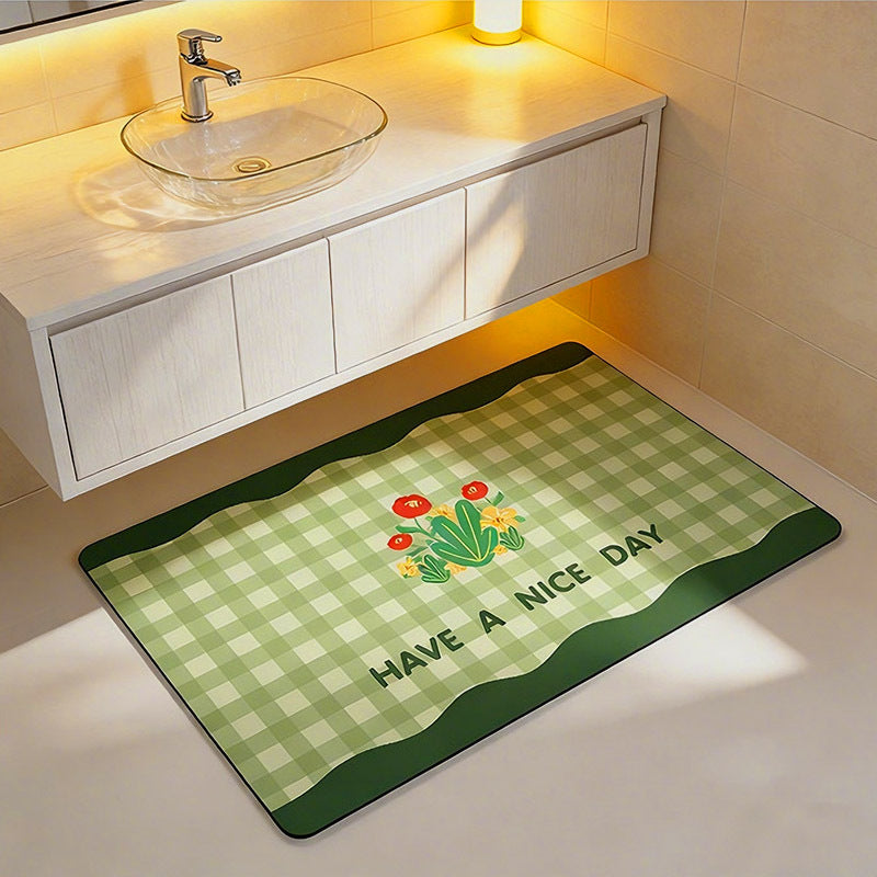Charming Decorative Bath Mat