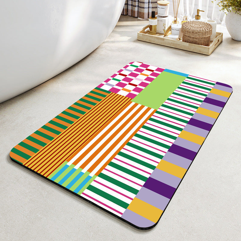 Cheerful Decorative Entrance Mat