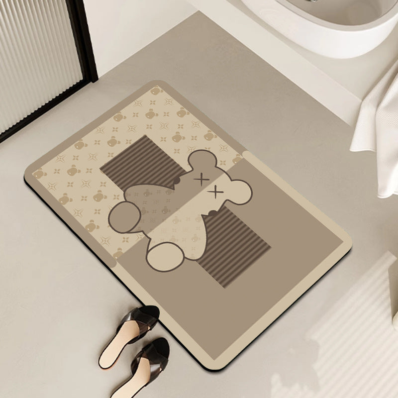 Decorative Cartoon-Themed Floor Mat