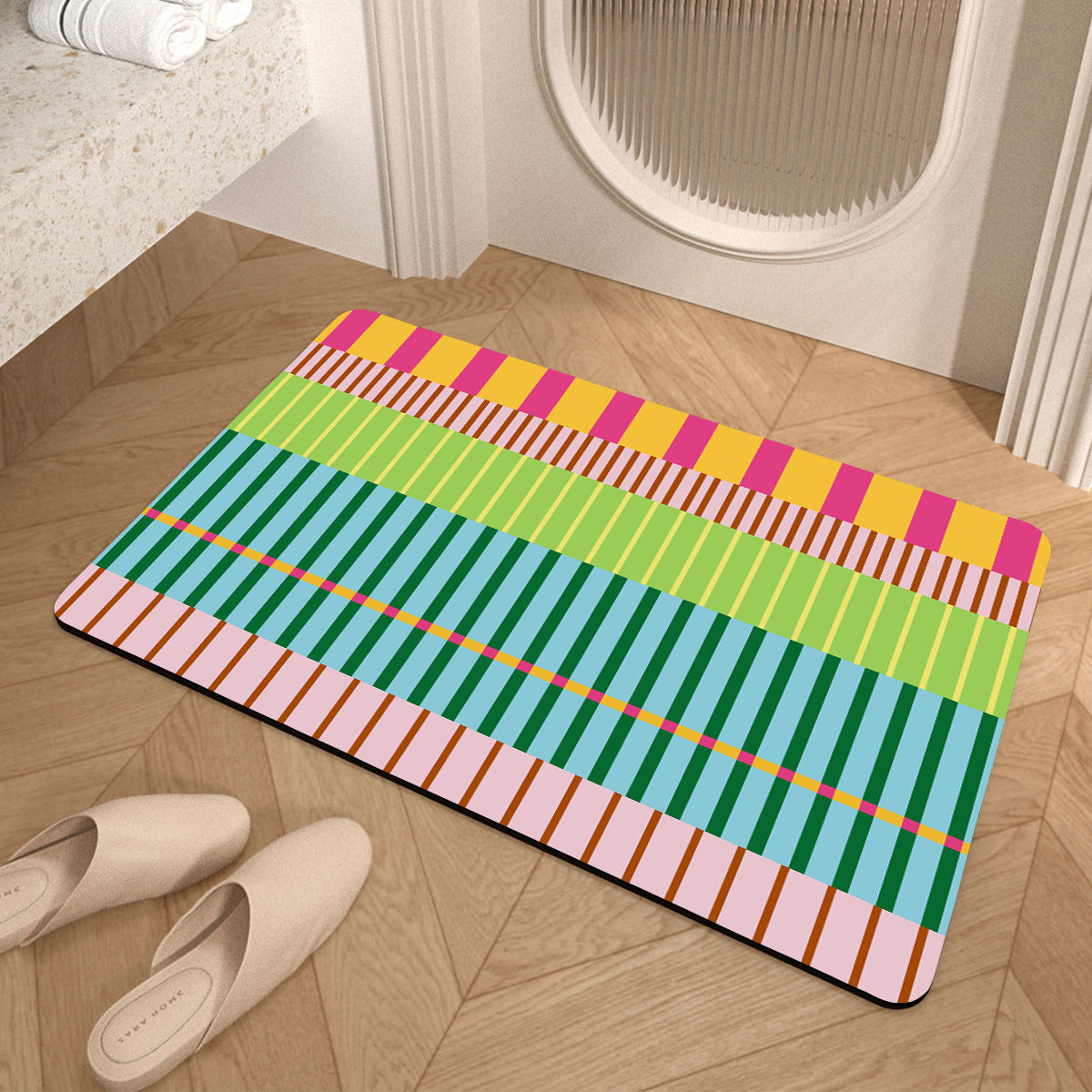 Cheerful Decorative Entrance Mat