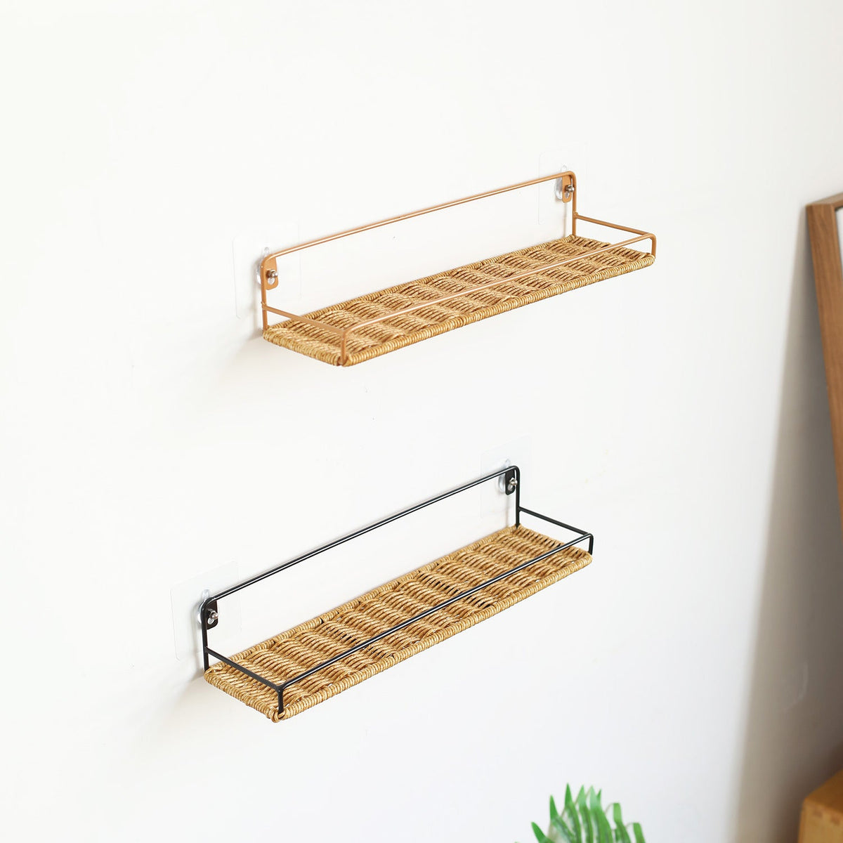 Wall-Mounted Decorative Storage Shelf
