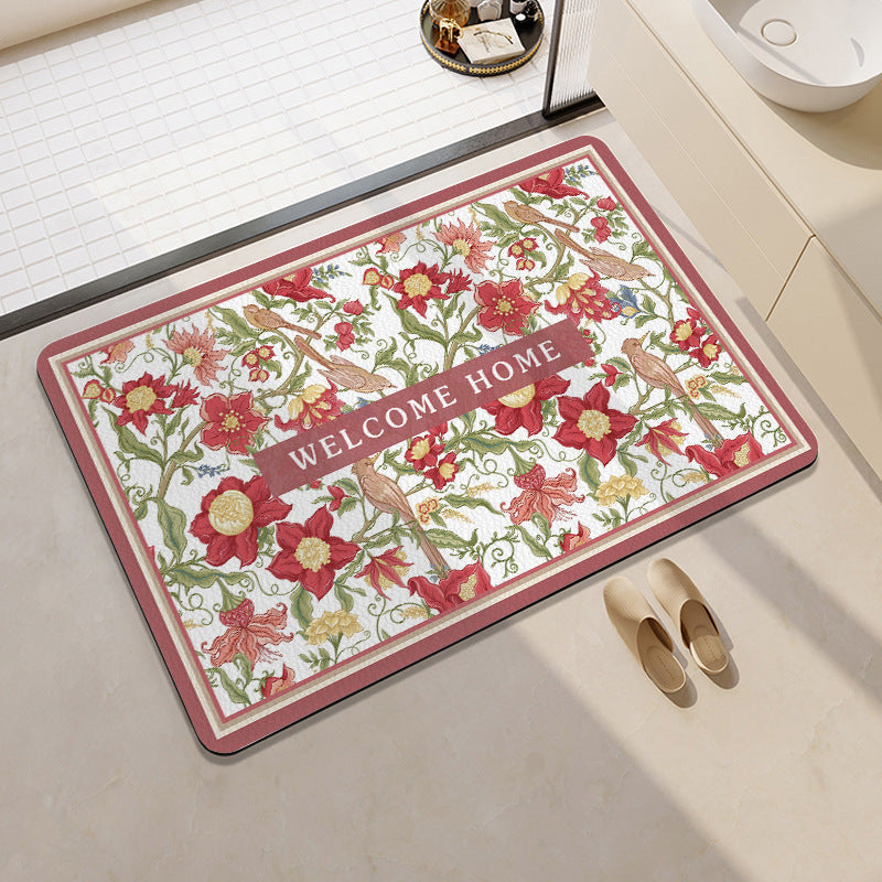 Playful Citrus Bath Mat