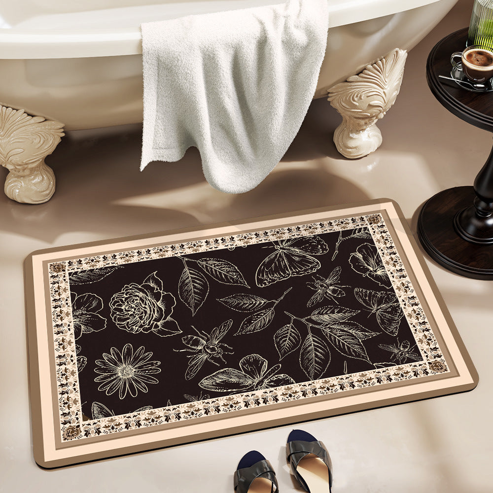 Decorative Motivational Bath Mat