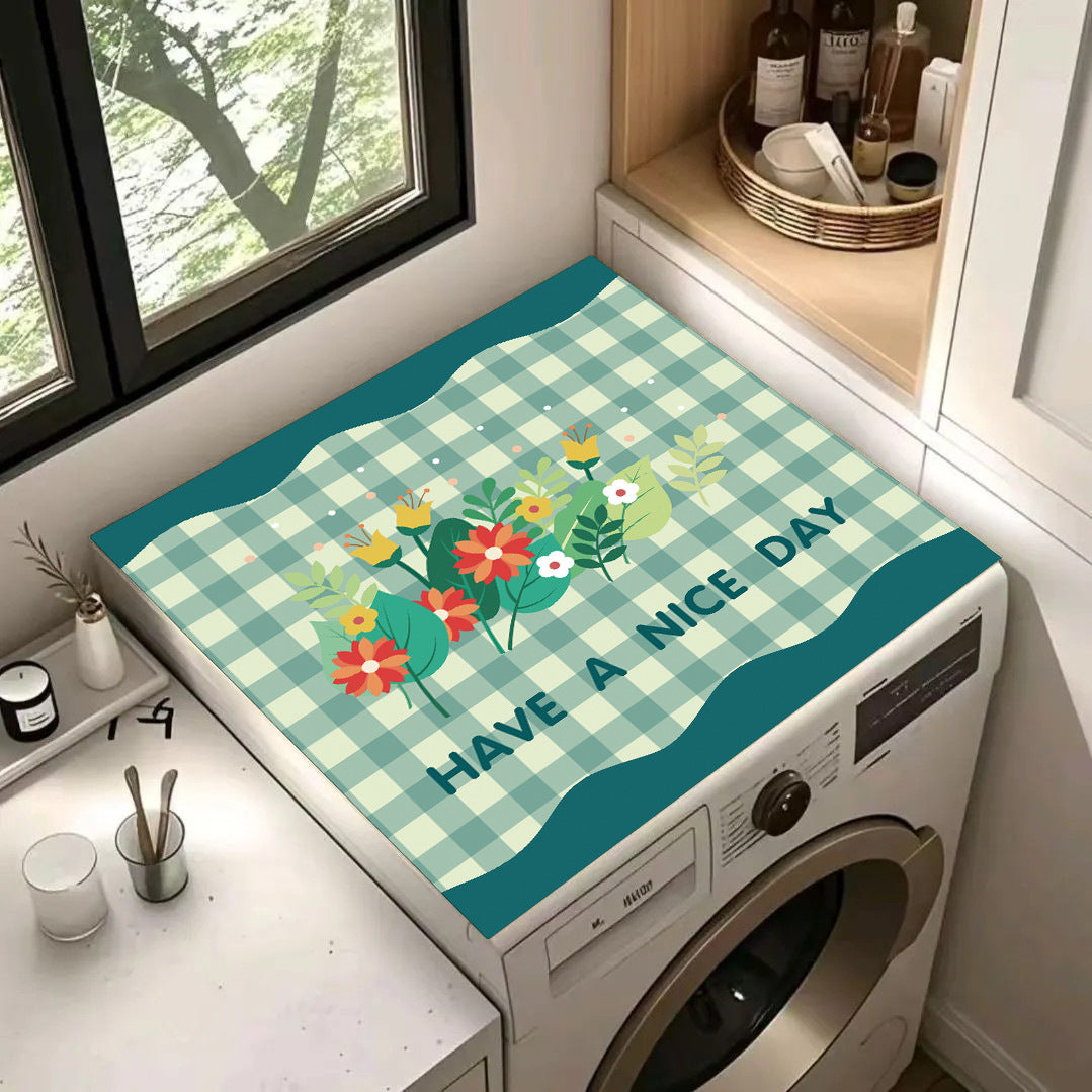 Decorative Laundry Top Mat