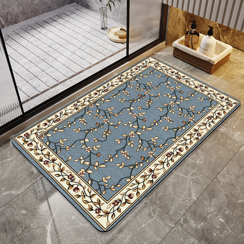 Decorative Vintage Pattern Bath Mat