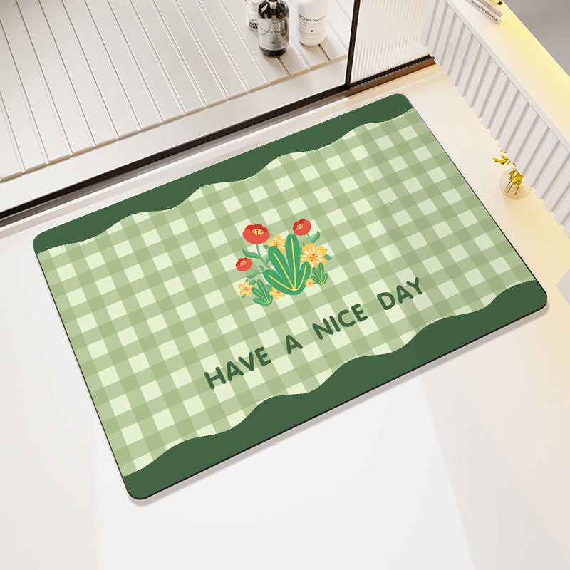 Charming Decorative Bath Mat