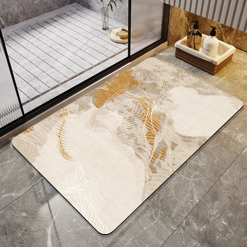 Artistic Bath Mat