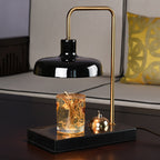 Modern Table Lamp with Candle Holder