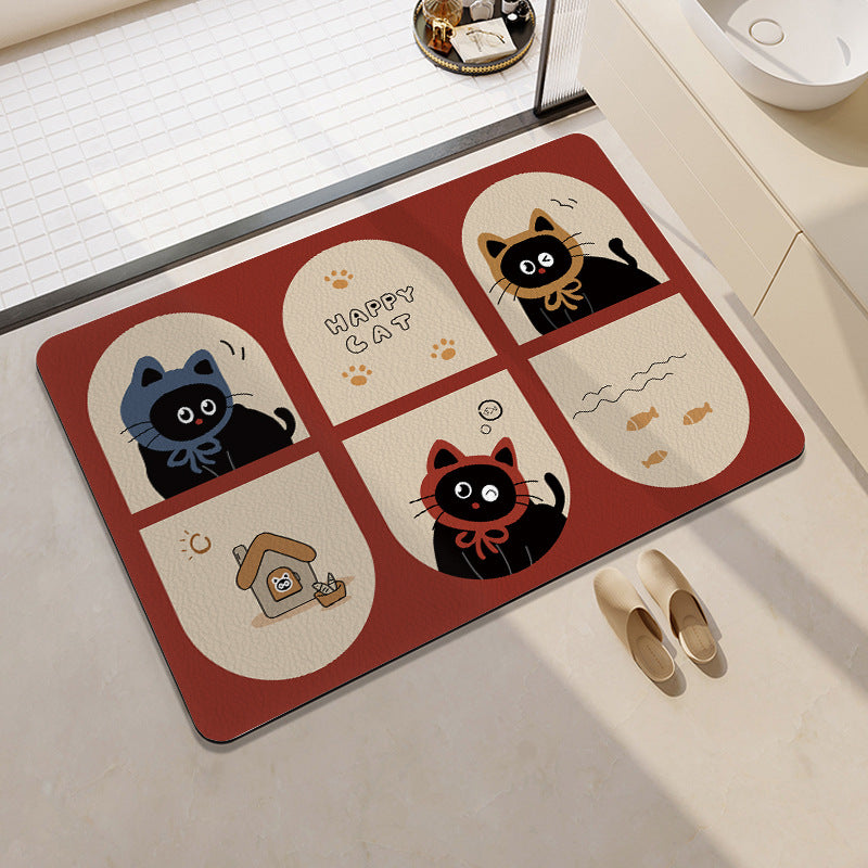 Decorative Geometric Pattern Area Mat