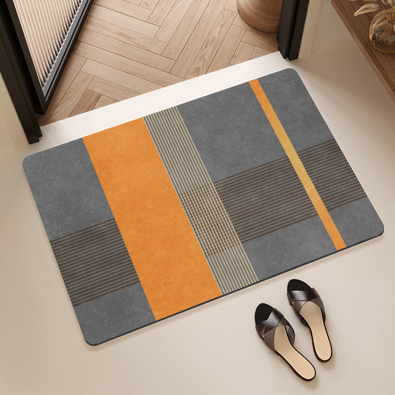 Abstract Geometric Design Bath Mat