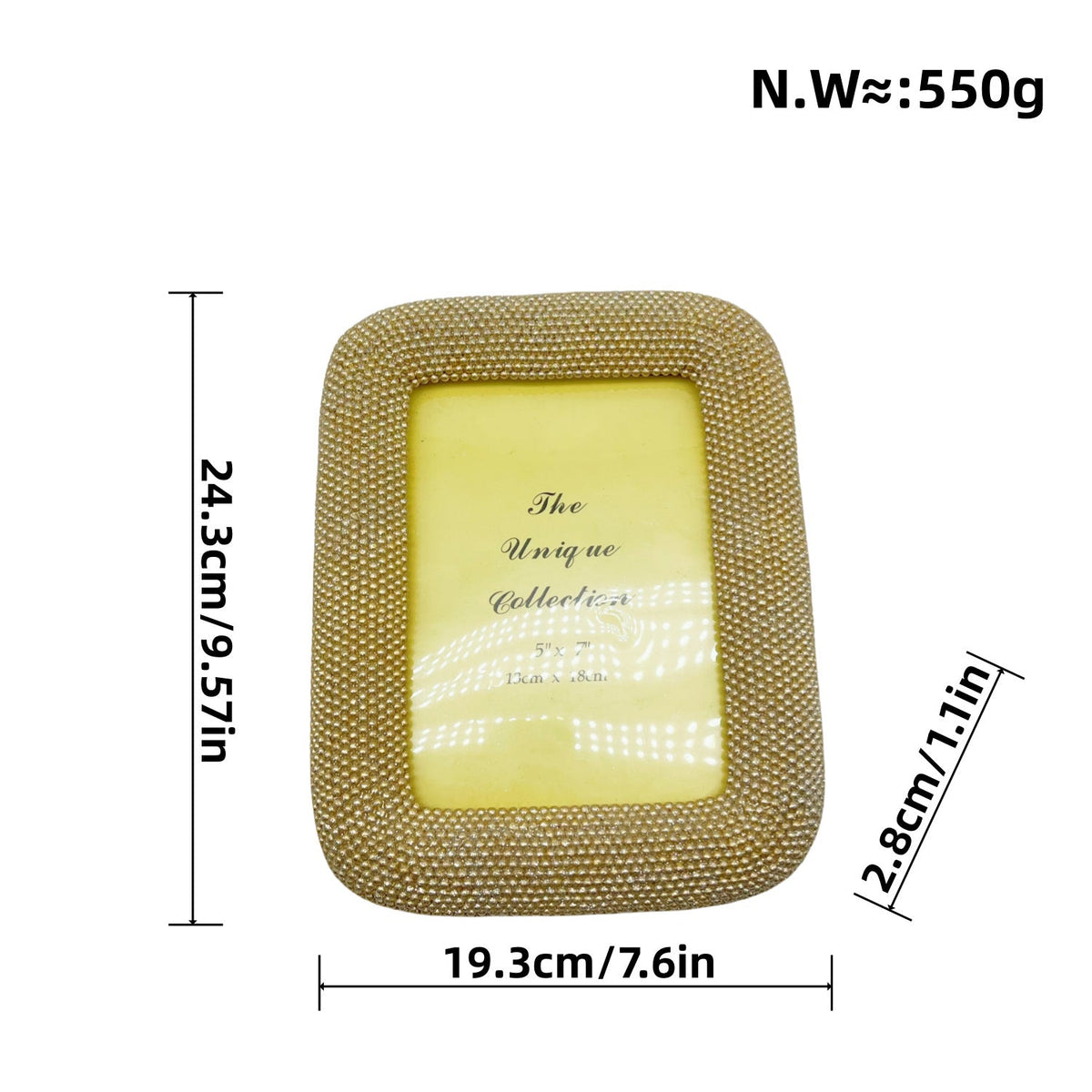 Elegant decorative picture frame with artistic design Meroci