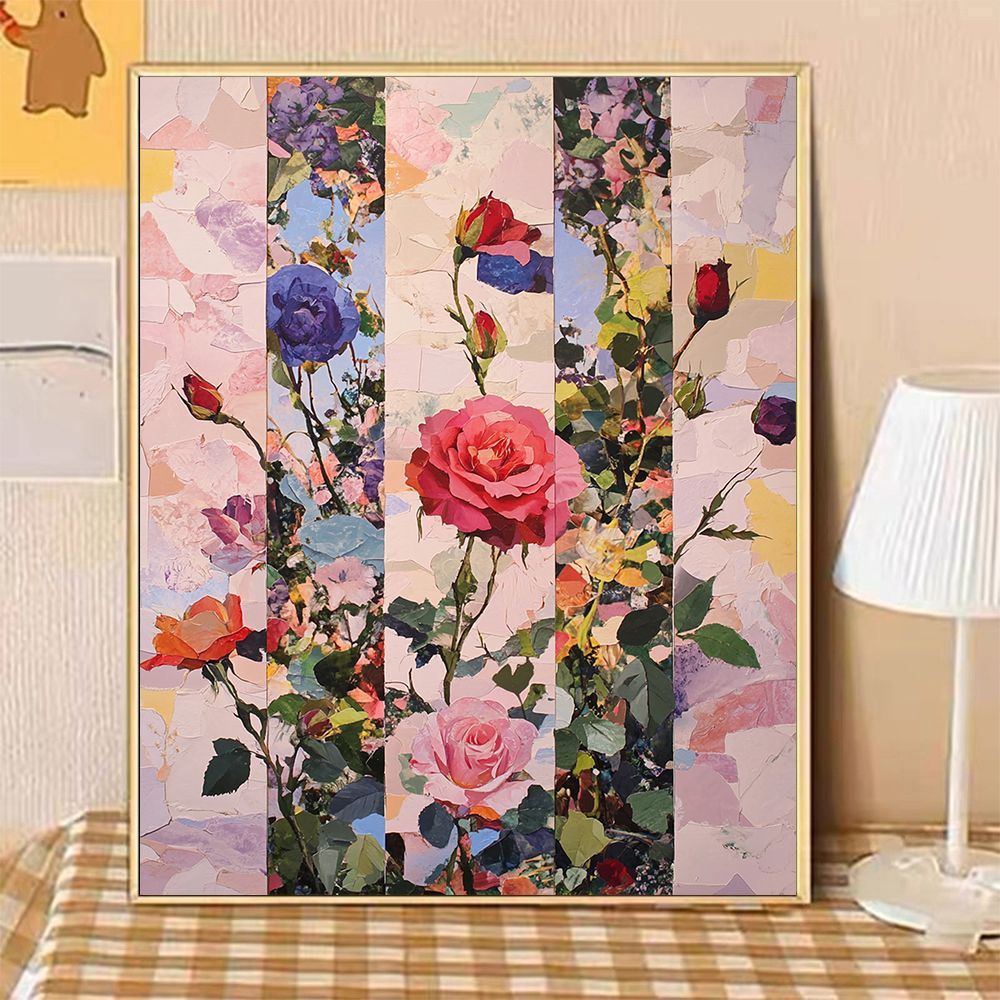 Vintage Floral Artwork Meroci