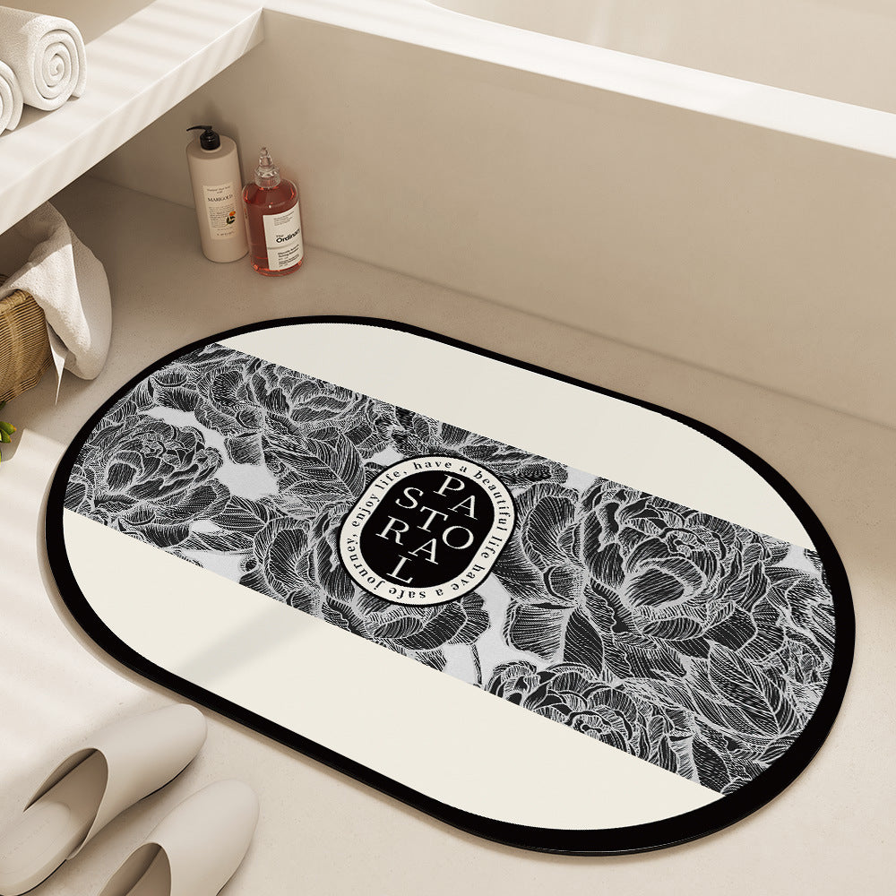 Decorative Motivational Bath Mat