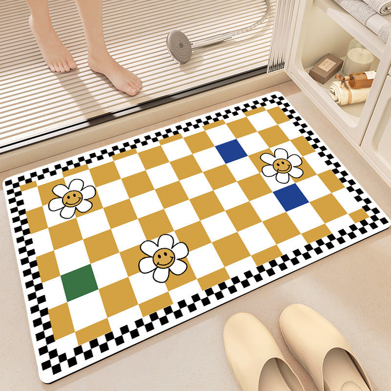 Luxurious Bathroom Floor Mat