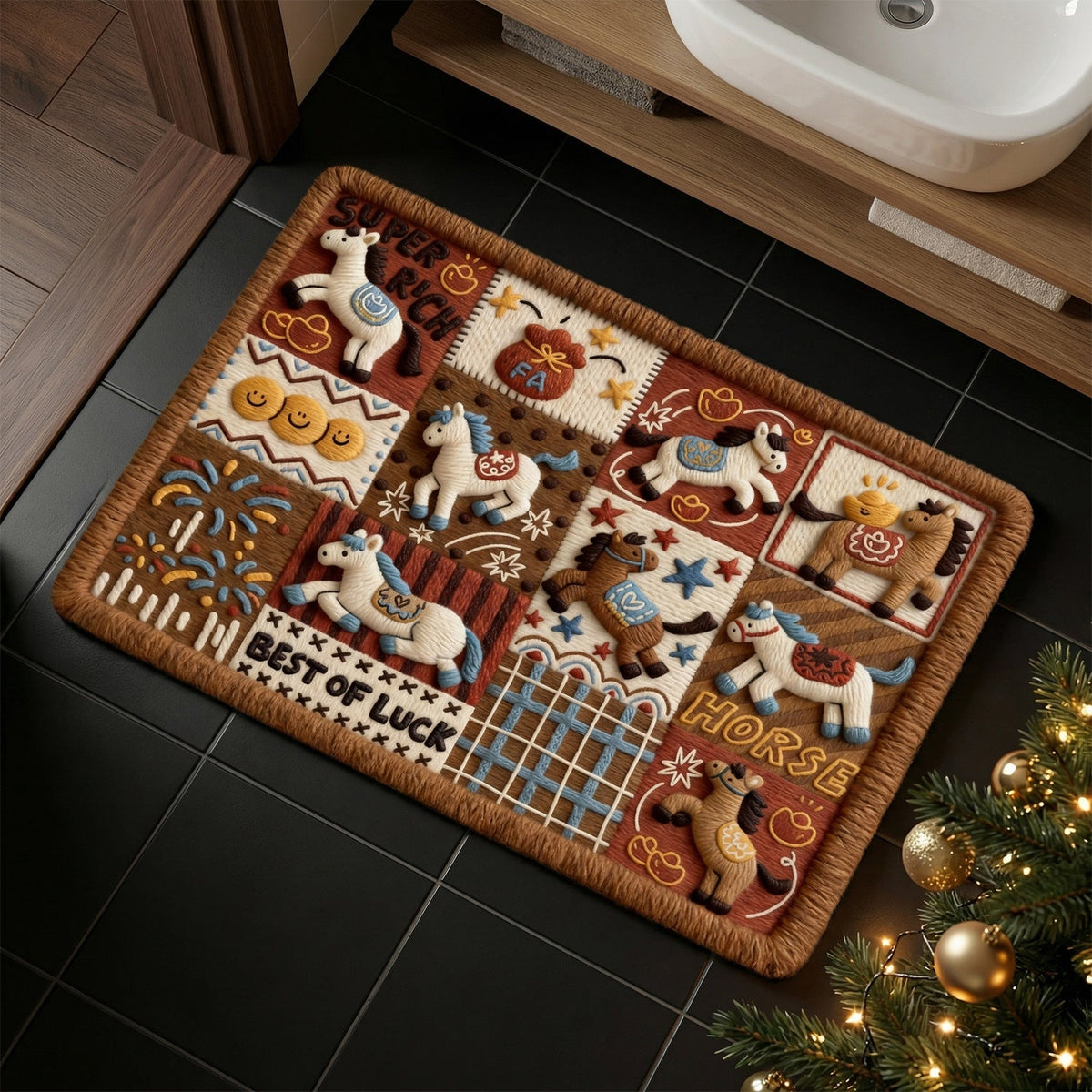 Fun Pet-Themed Doormat
