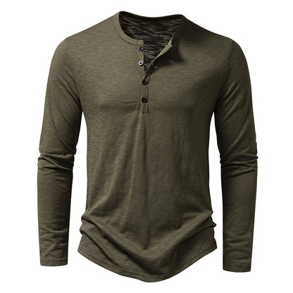 Sylis Long sleeve shirt with buttonless V-neck and breathable fabric Heidi fashion