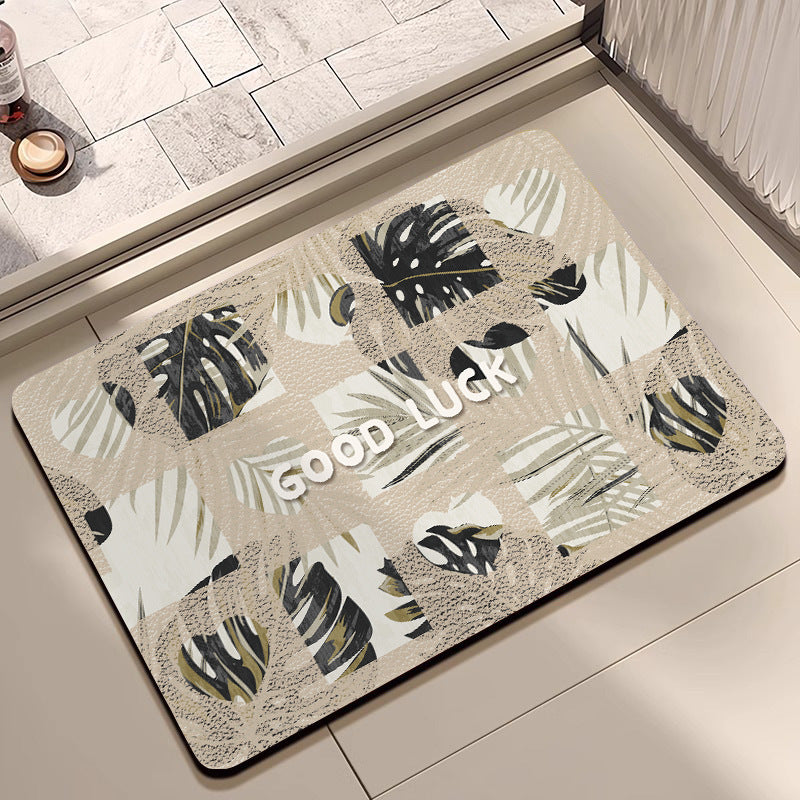 Decorative Motivational Bath Mat