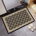 Elegant Geometric Pattern Bath Mat
