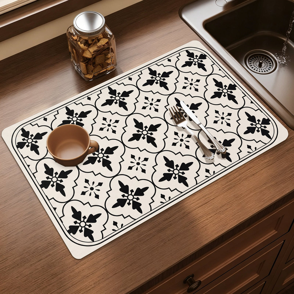 Elegant Kitchen Mat