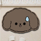 Cute Cat-Themed Bath Mat