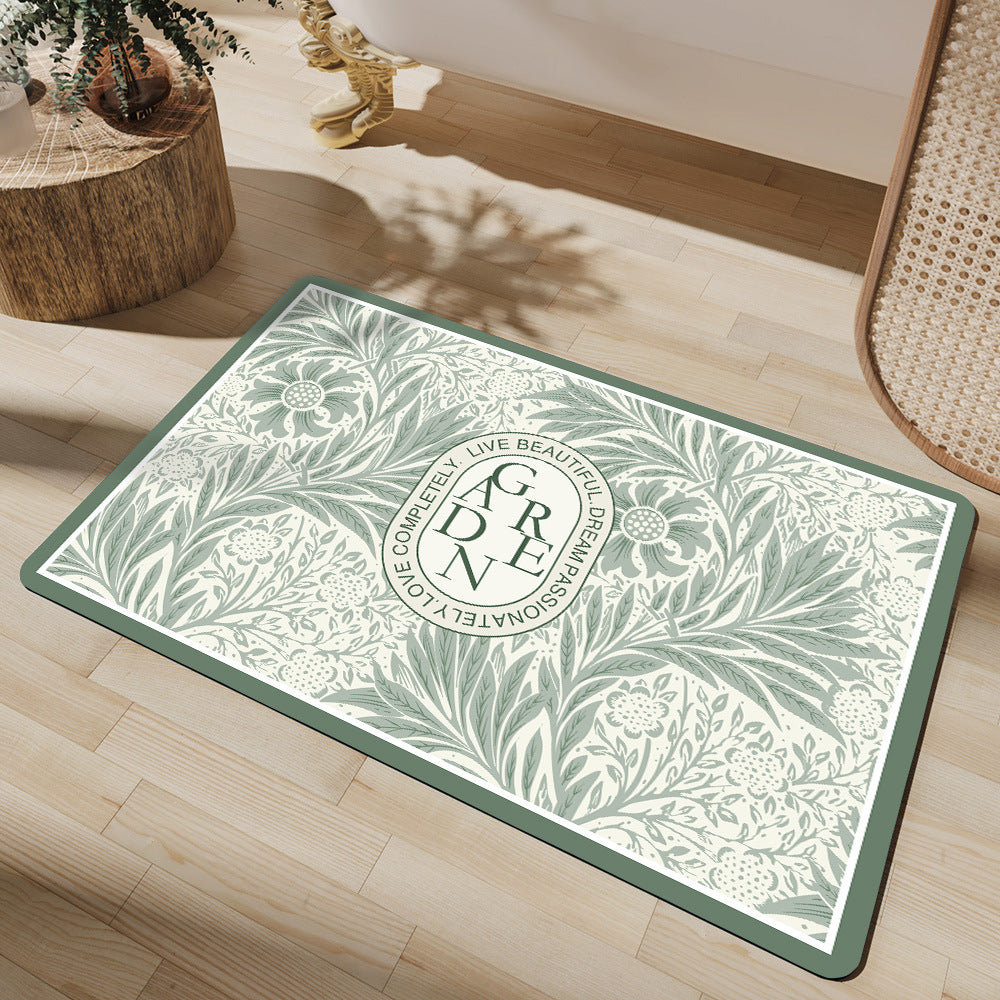 Decorative Motivational Bath Mat