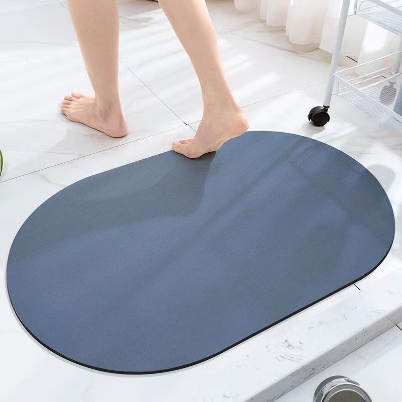 Microfiber Memory Foam Bath Mat with Non-Slip Backing