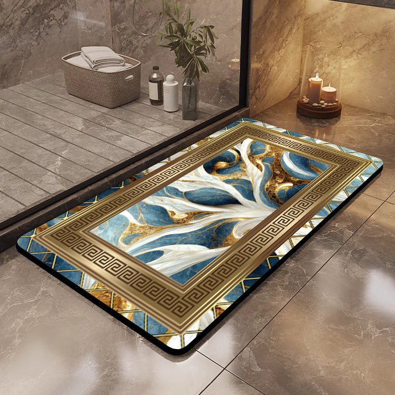 Decorative Non-Slip Bathroom Mat