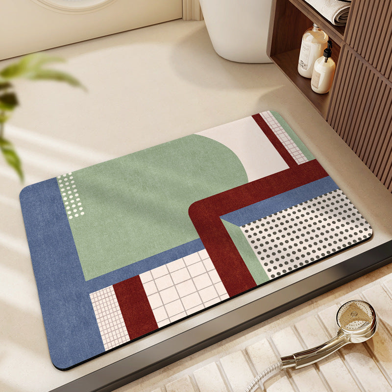 Decorative Bathroom Mat